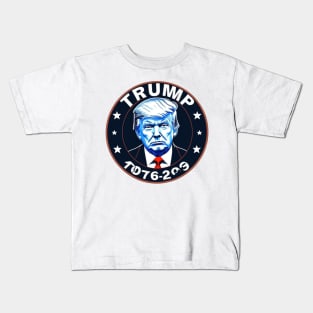 trump mugshot Kids T-Shirt